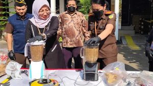 Kejari Purwakarta Musnahkan Sejumlah Barang Bukti, Diantaranya Sabu 120 gram Lebih