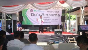 May Day 2025 di Kabupaten Sukabumi, SP TSK SPSI Gelar Doa Bersama 