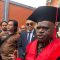 Menteri HAM Natalius Pigai merespons soal kebijakan Jawa Barat kirim siswa nakal ke barak militer, Denpasar, Bali, Sabtu (10/5/2025). (Ni Putu Putri Muliantari)