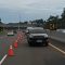 Pemberlakuan rekayasa lalu lintas contraflow di Tol Jagorawi arah Puncak atas diskresi Kepolisian. (Jasa Marga)