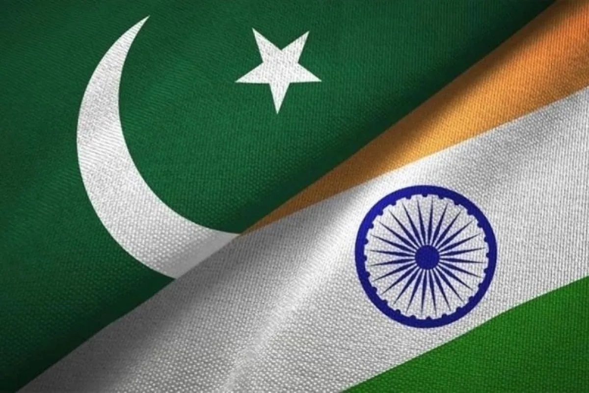 Ilustrasi India dan Pakistan.