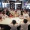 Ketua Umum PKB, Abdul Muhaimin Iskandar (Cak Imin), mengajak 100 anak yatim dari Pondok Pesantren At-Thayyibah, Sukabumi,