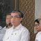 Menteri Ketenagakerjaan (Menaker) Yassierli saat melakukan konferensi pers terkait SE Larangan Diskriminasi dalam Proses Rekrutmen Tenaga Kerja di Kantor Kemnaker RI, Jakarta, Rabu (28/5/2025). (Arnidhya Nur Zhafira)