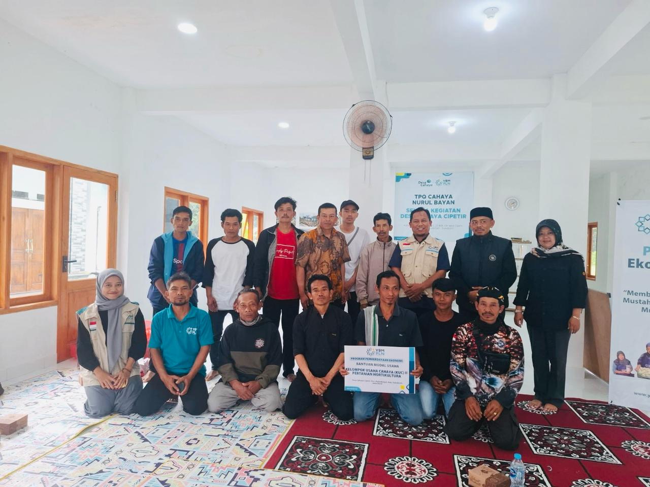PLN Unit Pelaksana Pelayanan Pelanggan (UP3) Sukabumi melalui YBM PLN UP3 Sukabumi kembali menunjukkan komitmennya dalam memberdayakan masyarakat