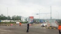 Tol Bocimi Ruas Parungkuda Ditutup usai Diterjang Cuaca Ekstrem