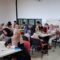 Sejumlah peserta tampak antusias mengikuti Kelas Bahasa Jepang yang diselenggarakan Di Arpus Kabupaten Sukabumi.