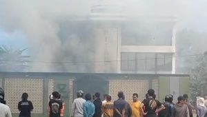 Kebakaran Cafe di Surade Diduga Dipicu Korsleting Listrik