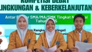 MAN 1 Kota Sukabumi Masuk 32 Besar Kompetisi Debat Lingkungan Keberlanjutan 2025