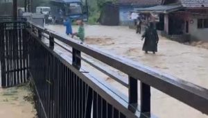 Bencana Banjir dan Longsor Terjang Kecamatan Cisolok, Puluhan Rumah Terendam