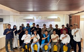 Suasana saat Sosialisasi Pra Rencana Strategis (Renstra) dan Transfer Pengetahuan Program Pemberdayaan Masyarakat.