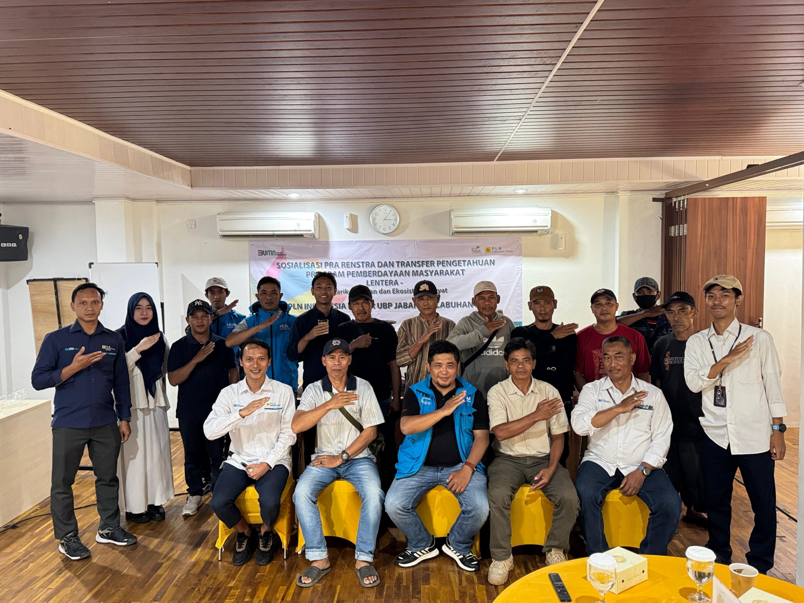Suasana saat Sosialisasi Pra Rencana Strategis (Renstra) dan Transfer Pengetahuan Program Pemberdayaan Masyarakat.