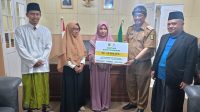 BAZNAS Kabupaten Sukabumi Beri Rp10 Juta dan Beasiswa untuk Santriwati Surade Juara 1 Nasional MQKAN 2025,