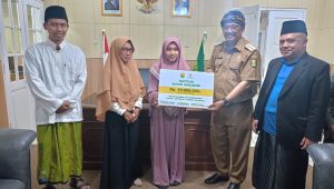 BAZNAS Kabupaten Sukabumi Beri Rp10 Juta dan Beasiswa untuk Santriwati Surade Juara 1 Nasional MQKAN 2025,