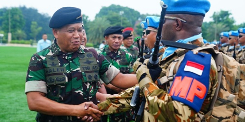 175 Prajurit Satgas Kizi TNI Konga XX-V Monusco Berangkat ke Kongo