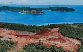 Aktivitas tambang nikel di Raja Ampat/Ist