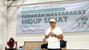 Anggota Komisi IX DPR RI, Zainul Munasichin Ajak Masyarakat Untuk Hidup Sehat