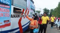 Rayakan Hari Bhayangkara ke-79, Polres Sukabumi Hadirkan Pelayanan Publik di Car Free Day Palabuhanratu