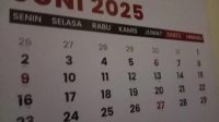 Daftar Tanggal Merah Juni 2025, Banyak liburannya