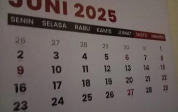 Kalender Bulan Juni 2025 (Syarif Abdullah)