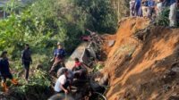 Detik-detik Kecelakaan Truk Tangki Air di Gekbrong Cianjur, Dua Orang Tewas