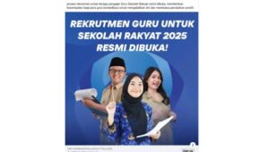 Tahapan Seleksi Jadi Guru Sekolah Rakyat, Tertarik?