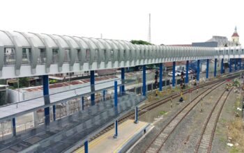Penampakan Skybridge Paledang, KA Pangrango Tak Lagi Berhenti di Stasiun Bogor