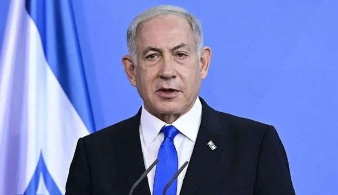 Benjamin Netanyahu, pemimpin Israel yang menjadi target surat perintah penangkapan dari Mahkamah Pidana Internasional (ICC). (Anadolu)