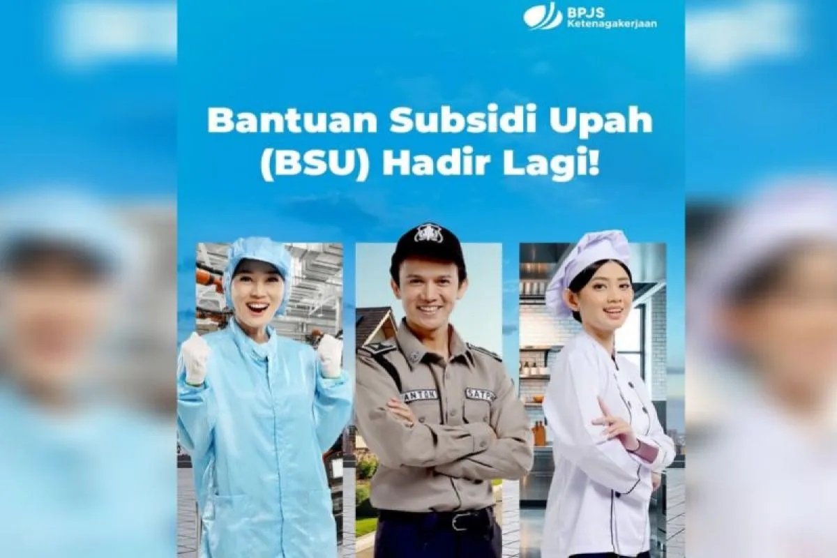 Pemerintah akan memberikan bantuan subsidi upah (BSU) kepada pekerja/buruh untuk 2 bulan kedepan yaitu bulan Juni-Juli 2025. BSU rencana akan dibagikan sekaligus pada bulan Juni kepada pekerja/buruh. (dok)