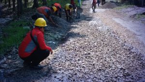 Dukung Mobilitas Warga, Pemkab Sukabumi Perbaiki Ruas Jalan Pasirsuren – Cikidang