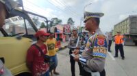Dishub Kabupaten Sukabumi Gencarkan Edukasi ODOL di Exit Tol Bocimi Parungkuda