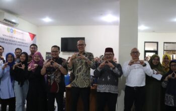 SOSIALISASI: Diskumindag Kota Sukabumi saat menggelar sosialisasi metrologi legal, Kamis (12/6).