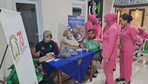 RS Bhayangkara Setukpa Periksa Kesehatan Gratis Pengemudi Ojol