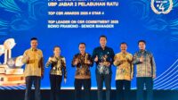 PLN Indonesia Power UBP Palabuhanratu Raih Dua Penghargaan TOP CSR Awards 2025