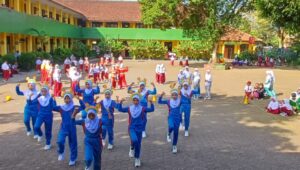 Semangat 7 Kebiasaan Anak Hebat, KKG Citamiang Gelar Lomba Senam se-Kecamatan