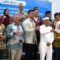 PENGHARGAAN : Administration General Manager PT SCG, Indra saat foto bersama Gubernur Jawa Barat, Dedi Mulyadi dan jajarannya, usai mendapatkan penghargaan Peringkat Pertama Top Partner Award dan Peringkat Kedua kategori Corporate Environmental Stewardship Award dalam Ajang Forum CSR Award 2025