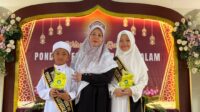 Fathiyyah dan Fikri Abdul Karim Raih Prestasi Tahfidz di Wisuda Ponpes Baitussalam