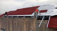 Pembangunan Atap Kantor Kelurahan Nanggeleng Telan Anggaran Rp193 Juta