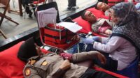 Peringati Hari Bhayangkara ke-79, Polres dan TNI Gelar Donor Darah