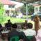 SAMBUTAN : Sekretaris DPPKB Kabupaten Sukabumi, Tia Fatimah saat memberikan sambutan pada peringatan Harganas ke-32 Tahun 2025 di UPTD Dalduk KB Wilayah Palabuhanratu, pada Senin (23/06)..