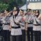 UPACARA: Polres Sukabumi Kota menggelar upacara ziarah dan tabur bunga di Taman Makam Pahlawan Suryakencana, Jalan Taman Bahagia, Kelurahan Benteng, Kecamatan Warudoyong, Kota Sukabumi, Senin (23/6/2025).