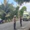 OLAH TKP: Petugas Polres Sukabumi Kota saat melakukan olah tempat kejadian perkara kecelakaan maut di Jalan Raya Sukabumi–Cianjur, tepatnya di Jembatan Ciganda, Desa/Kecamatan Sukalarang, Kabupaten Sukabumi, Senin (23/06) siang.(FOTO: UNTUK RADAR SUKABUMI)
