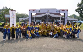 Dinas Pengendalian Penduduk dan Keluarga Berencana (DPPKB) Kabupaten Sukabumi turut ambil bagian dalam peringatan Hari Keluarga Nasional (Harganas) ke-32