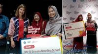 Inovasi RESIK Bikin SMP Al Umanaa Boarding School Raih Juara 2 Nasional AIA Healthiest Schools 2025