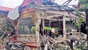 Junta Myanmar Hantam Vihara, Puluhan Warga Tewas