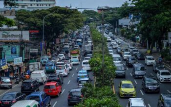 ILUSTRASI: Jalanan Macet Kota Bandung. (foto: Ist/Hms)