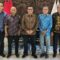 Jajaran Steering Committee (SC) Kongres Persatuan PWI, .audensi bersama Wamenkomdigi Nezar Patria, di Jakarta. (foto: Ist/dok)