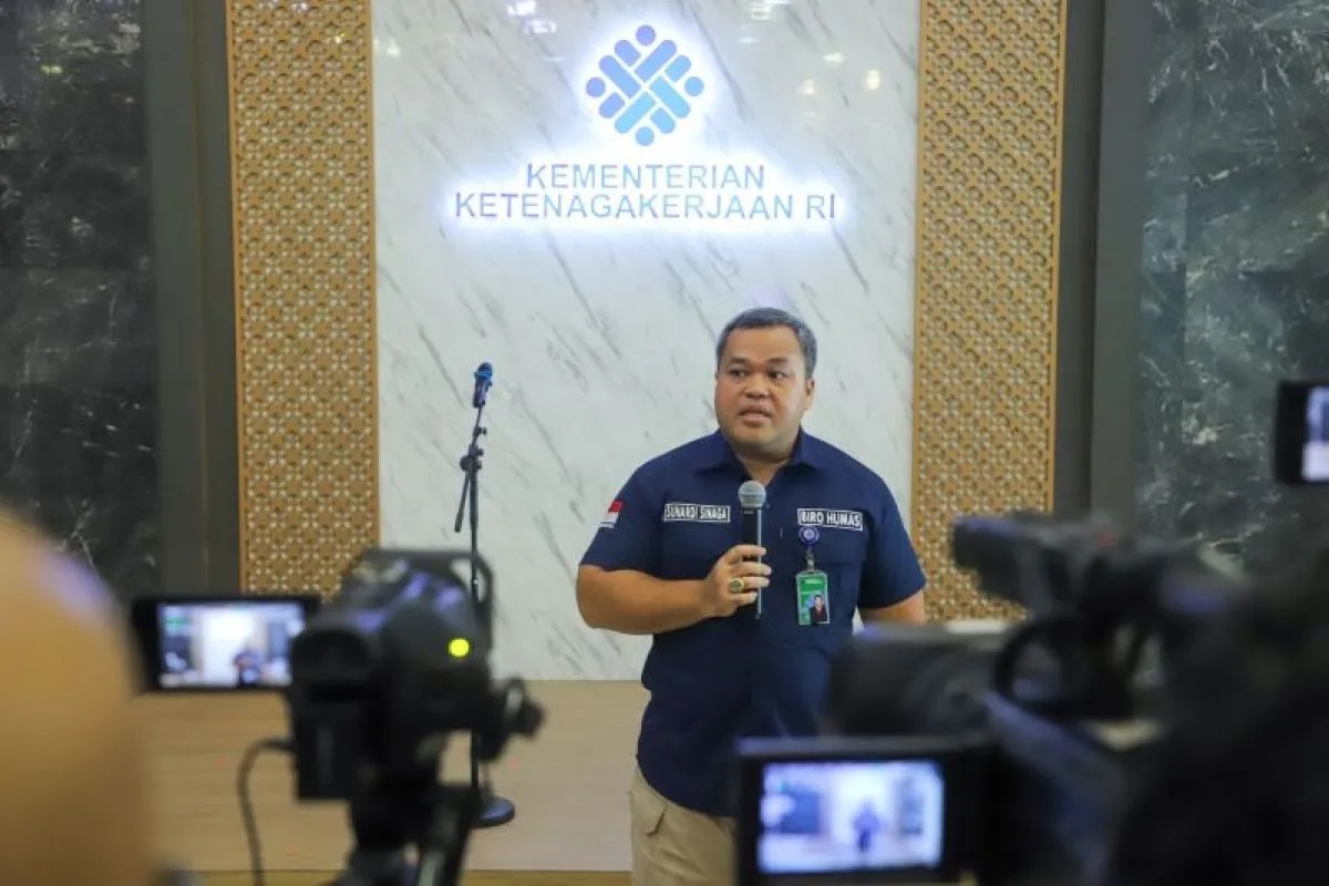 Kepala Biro Humas Kemnaker Sunardi Manampiar Sinaga. (Kemnaker RI)