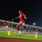 Penggawa Timnas U23 Indonesia Robi Darwis melangsungkan latihan jelang laga di ASEAN U23 Championship 2025.(Dokumentasi Timnas U23)