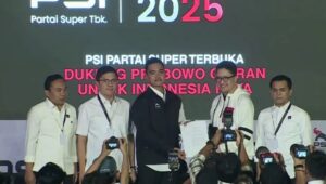 Anak Jokowi Kaesang Terpilih Kembali Jadi Ketua Umum PSI 2025-2030