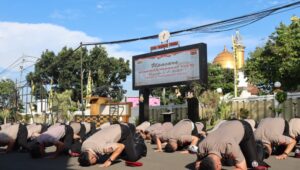 51 Bintara Polresta Sukabumi Kota Naik Pangkat